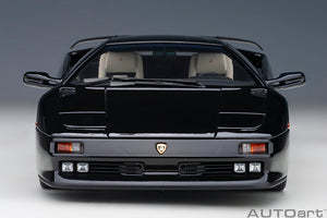 LAMBORGHINI DIABLO SE30 30th ANNIVERSARY EDITION 1994 DEEP BLACK MET 1:18