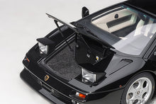 Indlæs billede til gallerivisning LAMBORGHINI DIABLO SE30 30th ANNIVERSARY EDITION 1994 DEEP BLACK MET 1:18