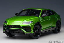 Indlæs billede til gallerivisning 1/18 Lamborghini Urus, verde selvans 1:18