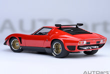 Indlæs billede til gallerivisning LAMBORGHINI MIURA SVR JOTA 1968 RED 1:18