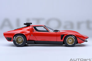 LAMBORGHINI MIURA SVR JOTA 1968 RED 1:18