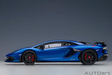 Indlæs billede til gallerivisning LAMBORGHINI AVENTADOR SVJ 2019 MET.BLUE 1:18