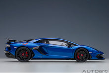 Indlæs billede til gallerivisning LAMBORGHINI AVENTADOR SVJ 2019 MET.BLUE 1:18
