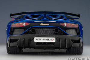 LAMBORGHINI AVENTADOR SVJ 2019 MET.BLUE 1:18