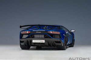 LAMBORGHINI AVENTADOR SVJ 2019 MET.BLUE 1:18