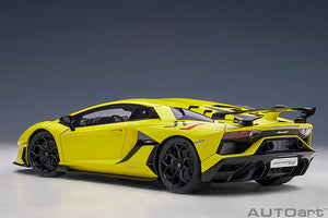 LAMBORGHINI AVENTADOR SVJ 2019 YELLOW TENERIFE 1:18