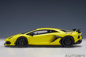 LAMBORGHINI AVENTADOR SVJ 2019 YELLOW TENERIFE 1:18