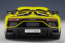 Indlæs billede til gallerivisning LAMBORGHINI AVENTADOR SVJ 2019 YELLOW TENERIFE 1:18
