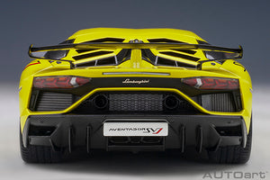 LAMBORGHINI AVENTADOR SVJ 2019 YELLOW TENERIFE 1:18