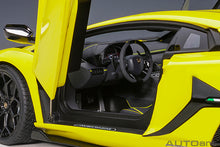 Indlæs billede til gallerivisning LAMBORGHINI AVENTADOR SVJ 2019 YELLOW TENERIFE 1:18