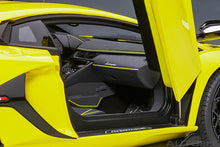 Indlæs billede til gallerivisning LAMBORGHINI AVENTADOR SVJ 2019 YELLOW TENERIFE 1:18