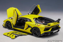 Indlæs billede til gallerivisning LAMBORGHINI AVENTADOR SVJ 2019 YELLOW TENERIFE 1:18