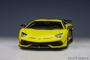 LAMBORGHINI AVENTADOR SVJ 2019 YELLOW TENERIFE 1:18