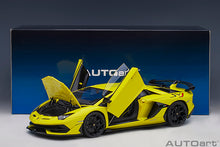 Indlæs billede til gallerivisning LAMBORGHINI AVENTADOR SVJ 2019 YELLOW TENERIFE 1:18
