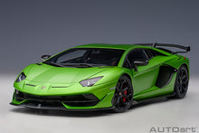 Indlæs billede til gallerivisning Lamborghini Aventador SVJ, verde alceo 1:18