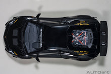 Indlæs billede til gallerivisning Liberty Walk Lamborghini Aventador, gloss black/gold accents 1:18