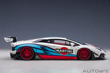 Indlæs billede til gallerivisning Liberty Walk Lamborghini Aventador *Martini*, white/red/blue 1:18