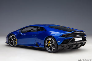 1/18 Lamborghini Huracan Evo, blue 1:18