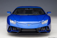 Indlæs billede til gallerivisning 1/18 Lamborghini Huracan Evo, blue 1:18