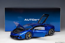 Indlæs billede til gallerivisning 1/18 Lamborghini Huracan Evo, blue 1:18