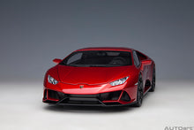 Indlæs billede til gallerivisning 1/18 Lamborghini Huracan Evo, rosso bia 1:18