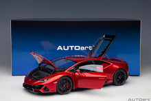 Indlæs billede til gallerivisning 1/18 Lamborghini Huracan Evo, rosso bia 1:18
