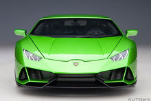 Indlæs billede til gallerivisning 1/18 Lamborghini Huracan Evo, verde selvans 1:18