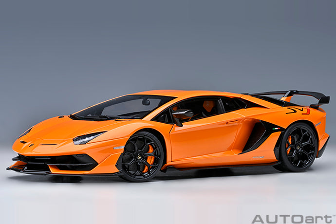 LAMBORGHINI AVENTADOR SVJ 2018 ORANGE