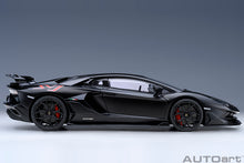 Indlæs billede til gallerivisning LAMBORGHINI AVENTADOR SVJ 2018 BLACK 1:18