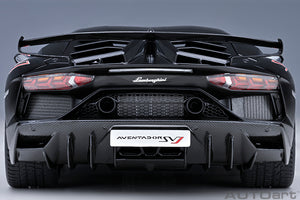 LAMBORGHINI AVENTADOR SVJ 2018 BLACK 1:18