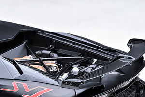 LAMBORGHINI AVENTADOR SVJ 2018 BLACK 1:18