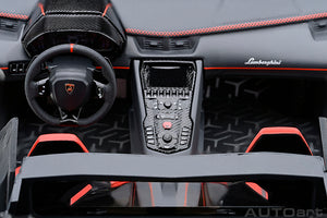 LAMBORGHINI AVENTADOR SVJ 2018 BLACK 1:18