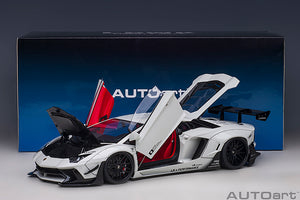 1/18 Liberty Walk Lamborghini Aventador, white 1:18