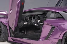 Indlæs billede til gallerivisning 1/18 Liberty Walk Lamborghini Aventador, violet 1:18