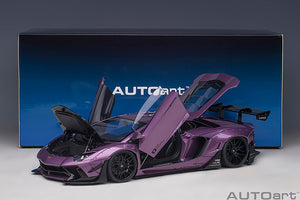 1/18 Liberty Walk Lamborghini Aventador, violet 1:18