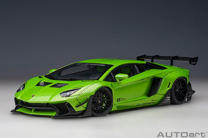 LAMBORGHINI AVENTADOR LIBERTY WALK 2017 PEARL GREEN 1:18