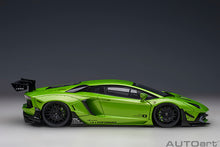 Indlæs billede til gallerivisning LAMBORGHINI AVENTADOR LIBERTY WALK 2017 PEARL GREEN 1:18