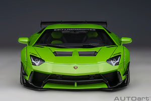 LAMBORGHINI AVENTADOR LIBERTY WALK 2017 PEARL GREEN 1:18