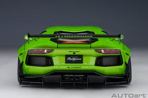 LAMBORGHINI AVENTADOR LIBERTY WALK 2017 PEARL GREEN 1:18