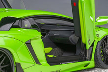 Indlæs billede til gallerivisning LAMBORGHINI AVENTADOR LIBERTY WALK 2017 PEARL GREEN 1:18