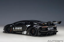 Indlæs billede til gallerivisning LAMBORGHINI AVENTADOR LIBERTY WALK 2017 BLACK 1:18
