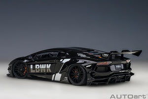 LAMBORGHINI AVENTADOR LIBERTY WALK 2017 BLACK 1:18