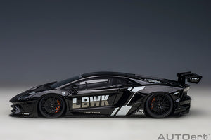LAMBORGHINI AVENTADOR LIBERTY WALK 2017 BLACK 1:18