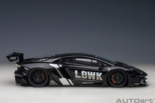 Indlæs billede til gallerivisning LAMBORGHINI AVENTADOR LIBERTY WALK 2017 BLACK 1:18