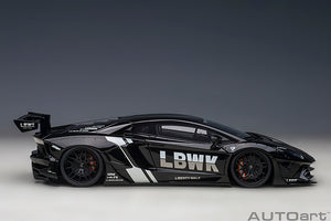 LAMBORGHINI AVENTADOR LIBERTY WALK 2017 BLACK 1:18