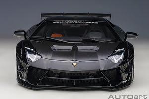 LAMBORGHINI AVENTADOR LIBERTY WALK 2017 BLACK 1:18