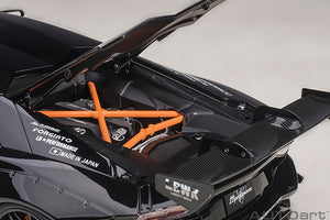 LAMBORGHINI AVENTADOR LIBERTY WALK 2017 BLACK 1:18