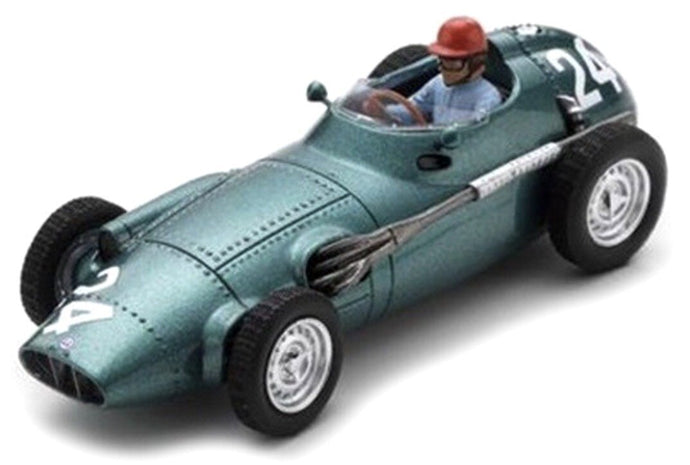 Brm P25 #24 JACK FAIRMAN BRITISH GP 1957 grøn metallic 1:43