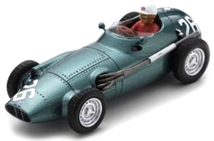 Brm P25 #26 LES LESTON BRITISH GP 1957 grøn metallic 1:43