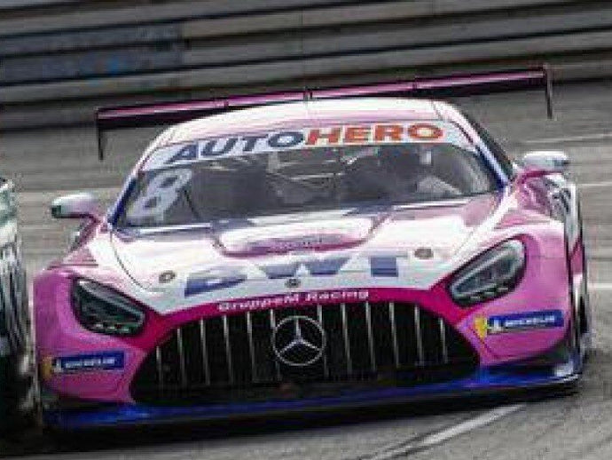 Mercedes Benz AMG GT3 #8 DANIEL JUNCADELLA DTM 2021 lyserød/hvid/blå 1:43